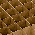 Custom packaging partitions and pads. There are a multitude of corrugated and chipboard partitions that provide protection, organization, and strength for products that are prone to transit, handling, and stacking damage.  They can be custom designed partitions/pads, corrugated & chipboard, assembled or unassembled, colored, large to small, with cut corners and a variety of other attributes. We also provide lightweight corrugated and chipboard pads for added protection for mailers or layering in boxes. PrintPac is a national company located in southern California. Nearby cities include: Los Angeles, San Diego, Irvine, Santa Fe Springs, Long Beach, Torrance, Foothill Ranch, City of Industry, Anaheim, and Orange County and many others.